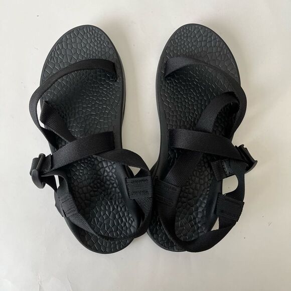 Chaco Updraft Bulloo Men’s Hiking Outdoor Adjustable Strap Sandals Black Size 12